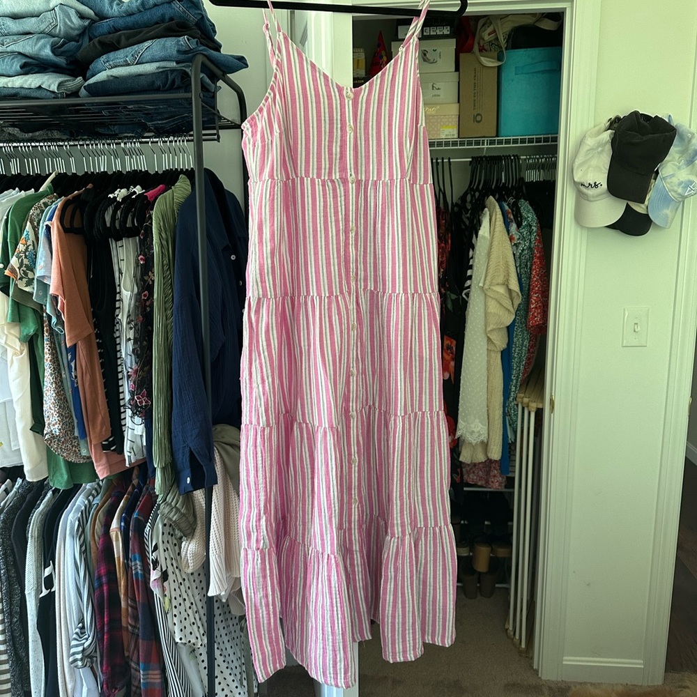 Striped Maxi Dress